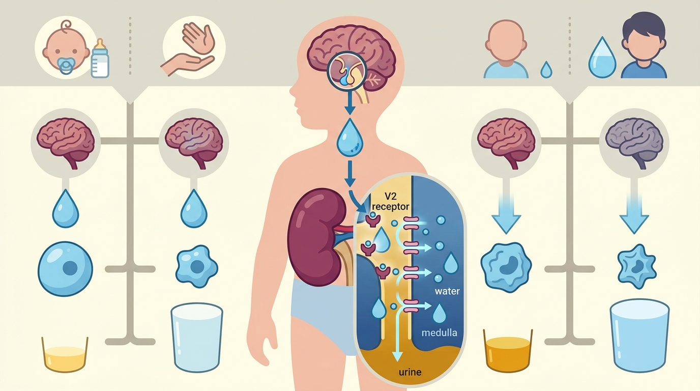 Pediatric Water Balance: ADH, DI, SIADH | MDster
